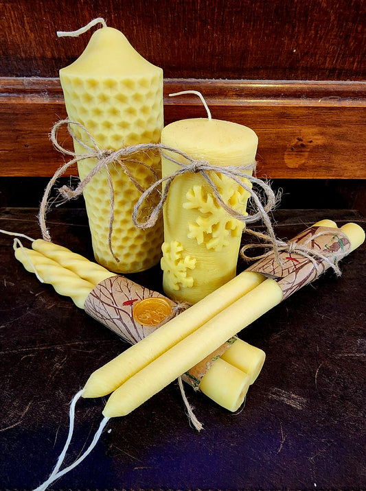 Beeswax Candle 🐝