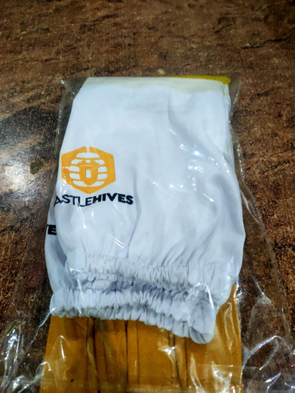 Cowhide Beekeeping Gloves - Castle Hives
