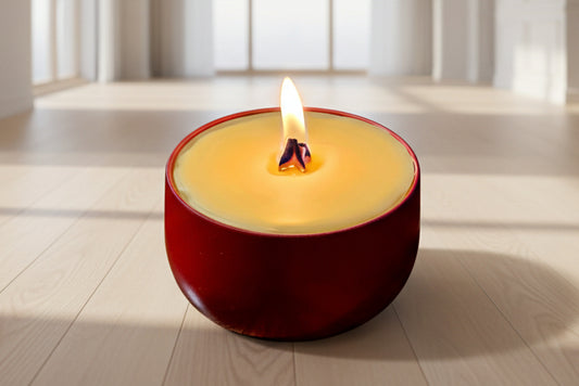 Beeswax Woodwick Candle 🕯️
